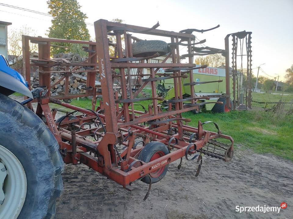 Agregat uprawowy kultywator nieuszkodzony Agregaty Zaręby Kościelne sprzedam