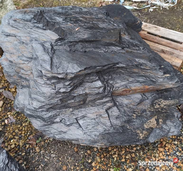 Głazy Czarne kamień duży Głaz Antracytowy Kora Żwir i kamienie małopolskie Oświęcim sprzedam