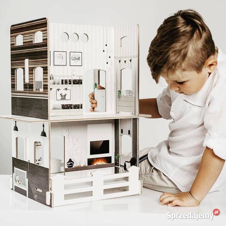 Domek ze sklejki do zabawy Modern