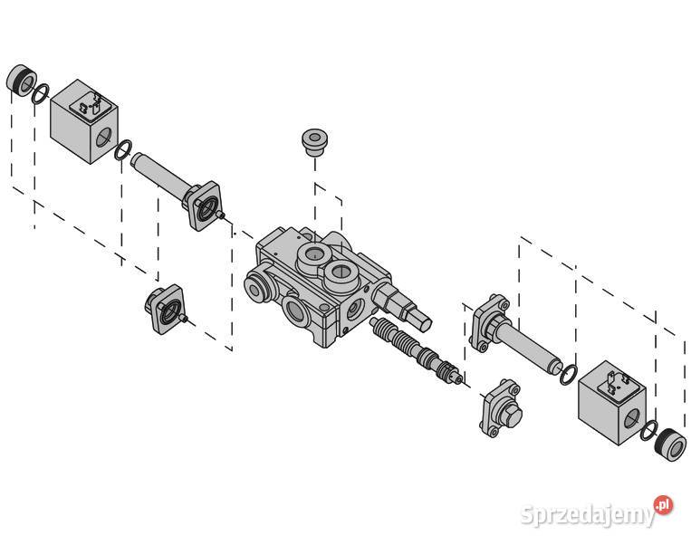 ROZDZIELACZ HYDRAULICZNY 2 SEK 50L ELEKTRYCZNY Solec Kujawski sprzedam