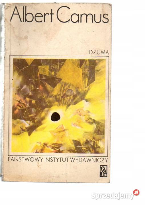 Dżuma Camus lektury szkolne antykwariaty