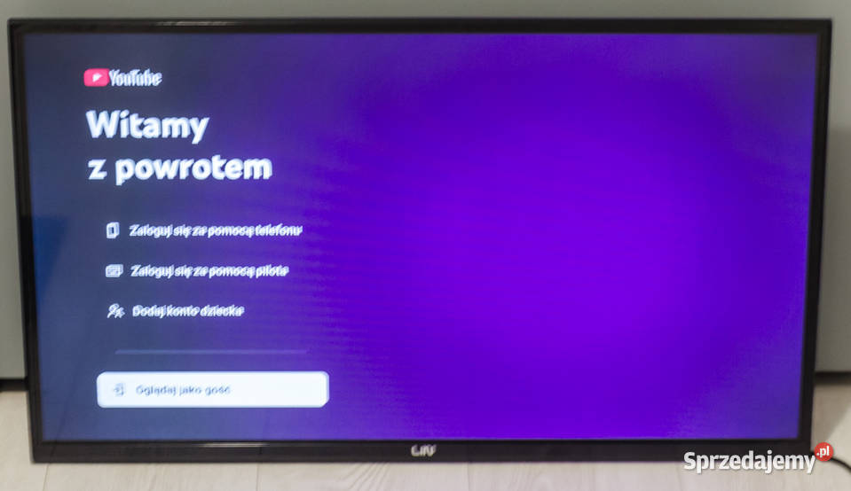Telewizor LIN 32D1700 SMART 32 LED HD Ready Częstochowa