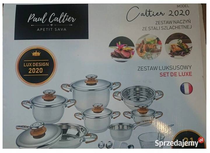 Zestaw Garnków Paul Caltier Apetit Sava Ełk