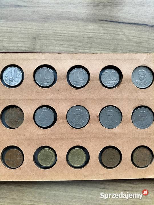 Kolekcja starych monet PRL 72 sztuki mazowieckie Warszawa sprzedam