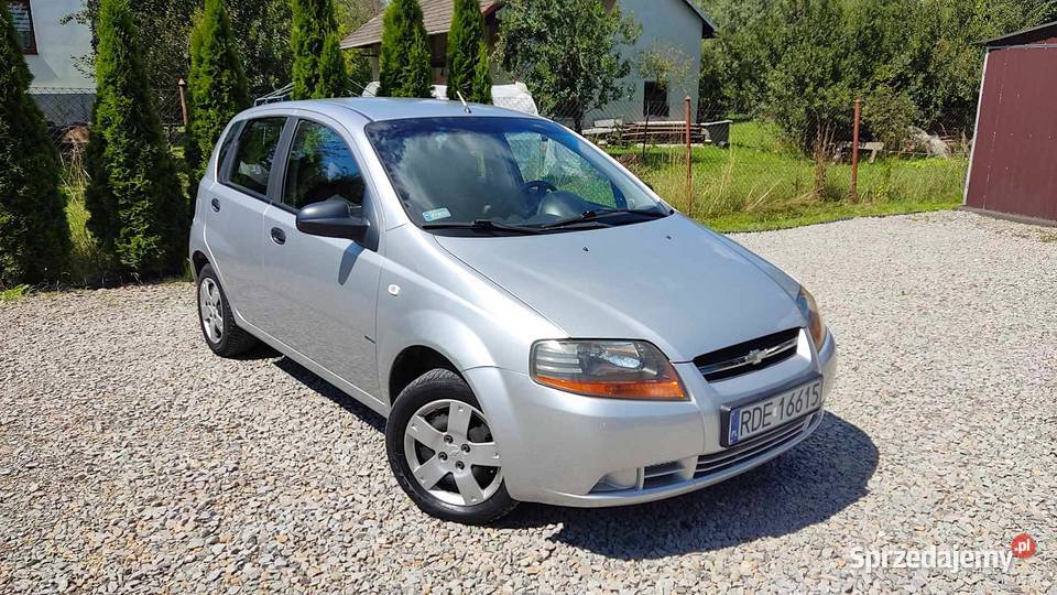 Chevrolet Kalos Aveo 2005r 12 BenzynaGaz Jasło