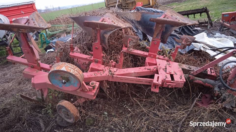 Pług obrotowy Cappon UNV uszkodzony na części Pługi Lublin