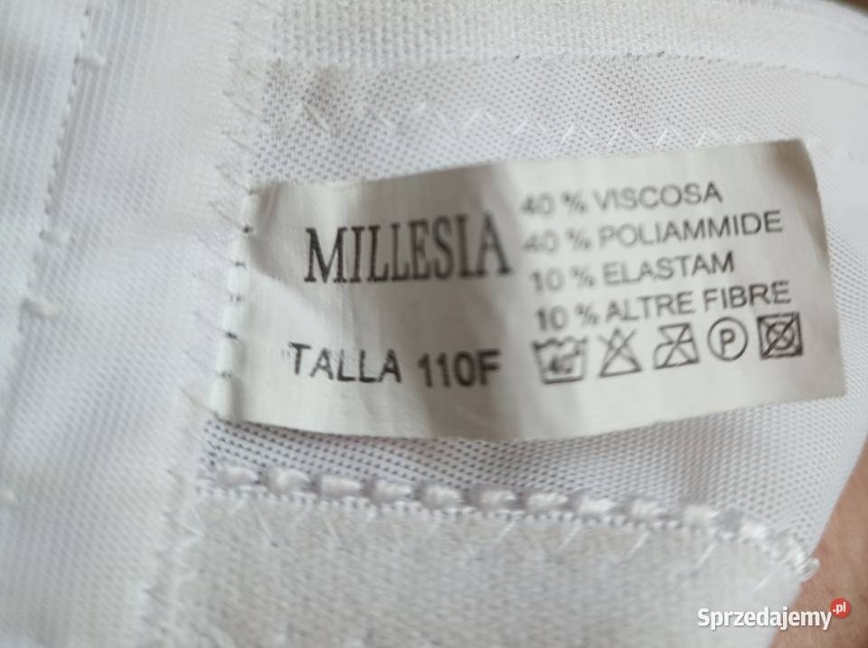 Biustonosz biały miękki Inna marka Gdańsk