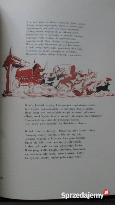 Pan Tadeusz A Mickiewicz 1950 epopeja Gronowski Łódź