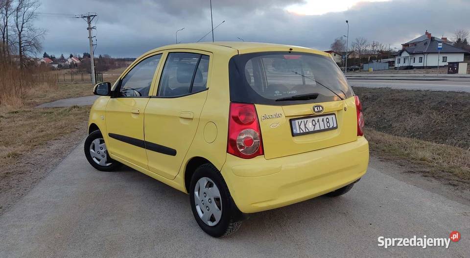 Kia Picanto 2010 10 Benzyna Lift Mały Przebieg nieuszkodzony