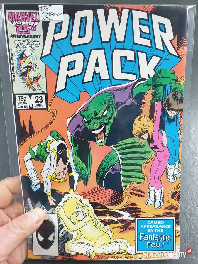 Power Pack 6 komiksów Marvel USA 19841989 Gdynia