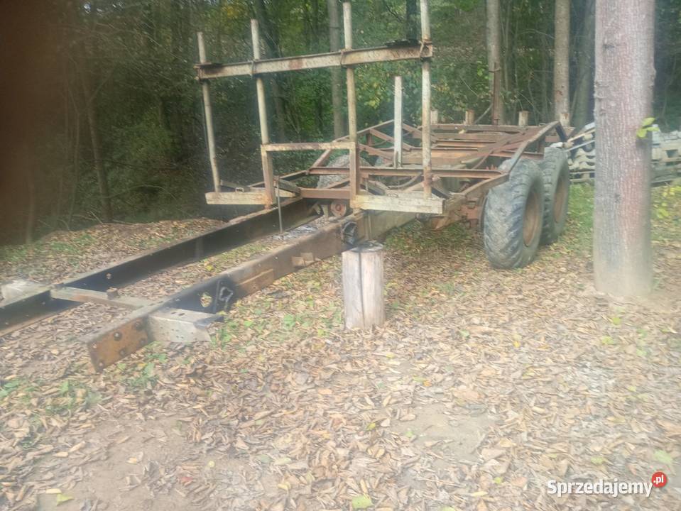 Przyczepa leśna rolnicza LKT MTZ Star rama do