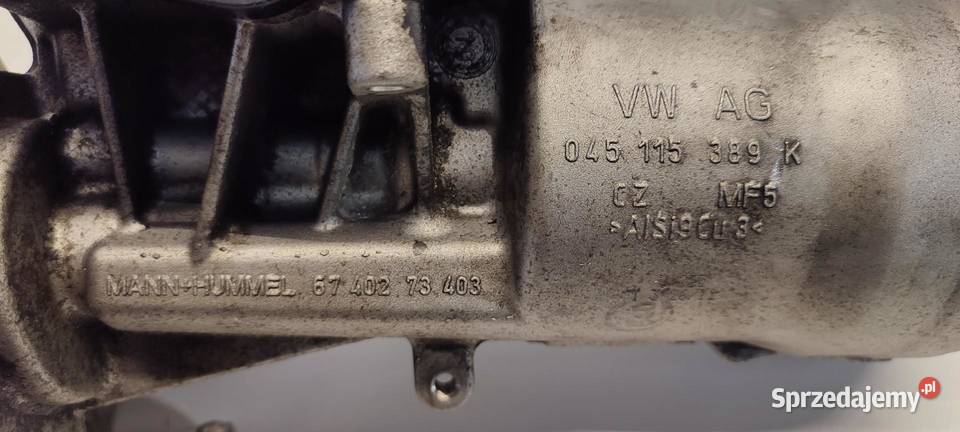 AUDI A5 8T PODSTAWA FILTRA OLEJU 045115389K sprzedam