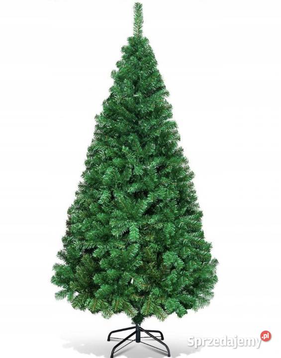 Choinka sztuczna 180 nowa gęsta o naturalnym Piwniczna-Zdrój