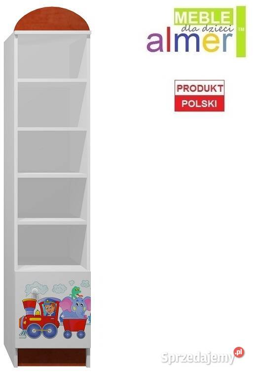 POCIAG 5 N4 regał dziecięcy 40x40 w190 Nowogard