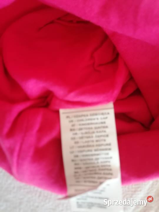 Dwie różowe czapeczki rozmiar 8692Jedna gładka Disney Łódź