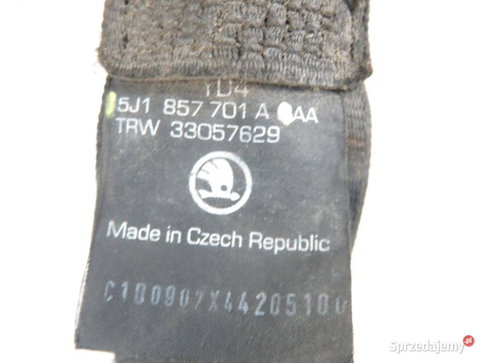 PAS LEWY PRZEDNI SKODA ROOMSTER Praktik 5J osobowe