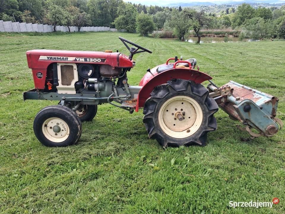 Yanmar Ym1300 z glebogryzarka małopolskie Konary
