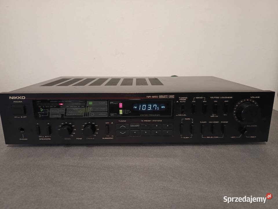 Amplituner NIKKO 650 Amplitunery Gdynia