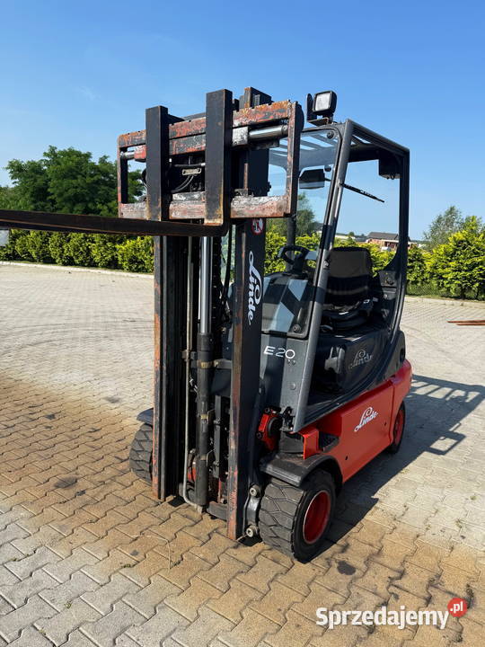 wózek widłowy elektryczny LINDE E20P 310m wolny łódzkie Działoszyn