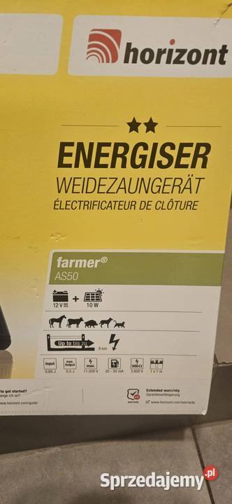 Elektryzator pastwiskowy solarny 12V Czarniecka Góra