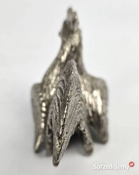 WYPRZEDAŻ Kogut metal i muszla rzemiosło Bronisze