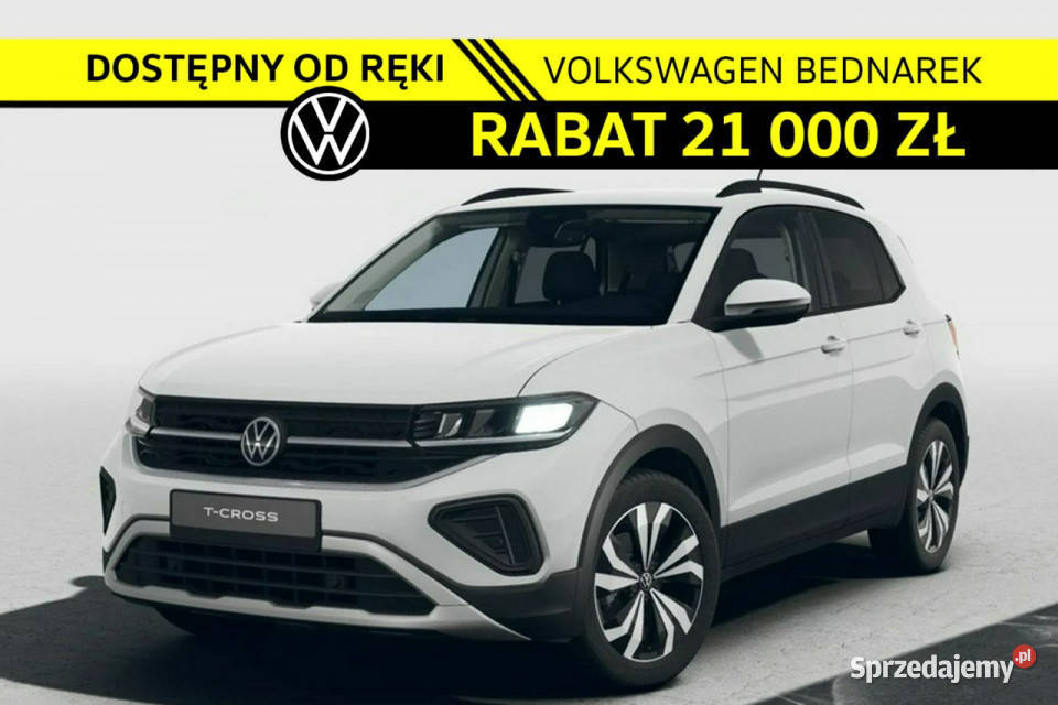 Volkswagen TCross Life Plus 10 TSI 116 Dostępny Rok produkcji 2026 Łódź
