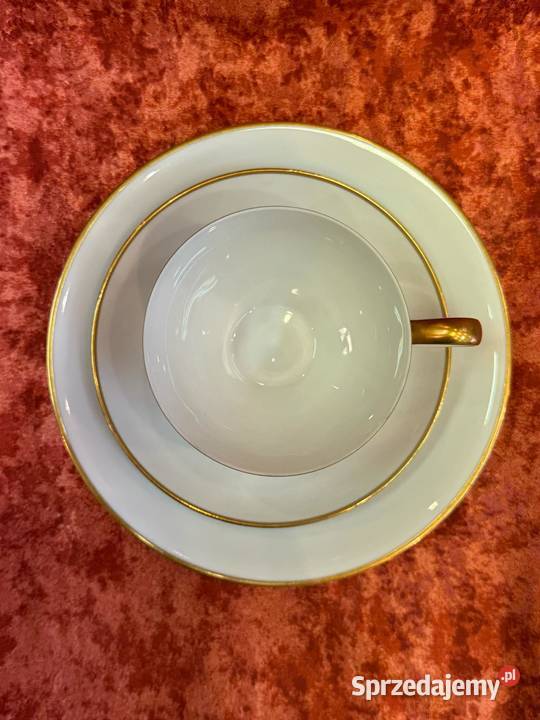 Filizanka KPM Krister biala świętokrzyskie Kielce