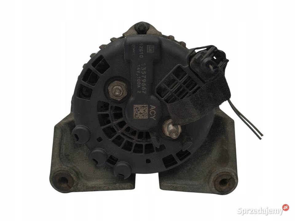 ALTERNATOR Opel Astra J 16 16V oryginał 13579667 osobowe