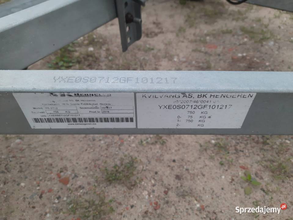 Przyczepka pod Łódź Skuter Wodny Hengeren warmińsko-mazurskie Kętrzyn