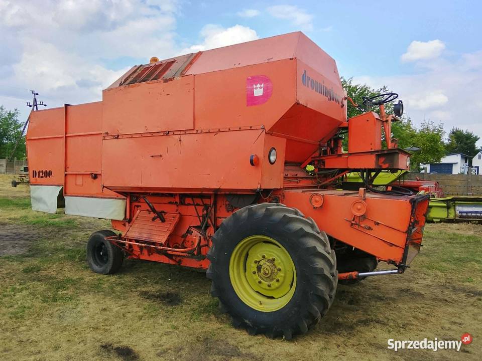 Kombajn zbożowy droningborg 1200 w oryginale nieuszkodzony Skaryszew