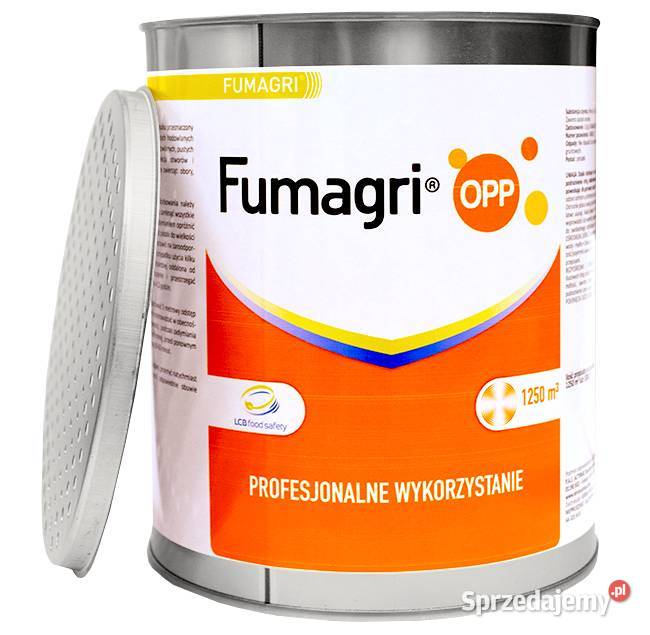 FUMAGRI OPP 1000g1250m3 fumigator świeca Zahajki