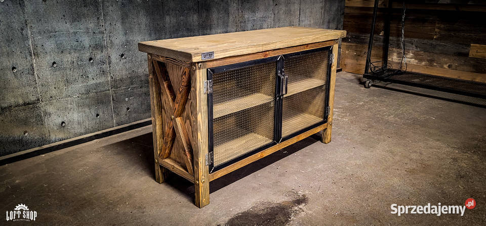 Komoda loftowa MONTANA GLASS DOORS Jelcz-Laskowice