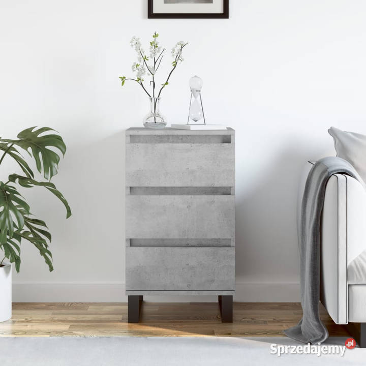 Komoda szarość betonu 40x35x70 materiał mazowieckie Warszawa