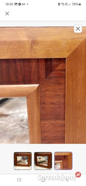 Oryginalne LUSTRO klasyczne drewnoręczna sprzedam