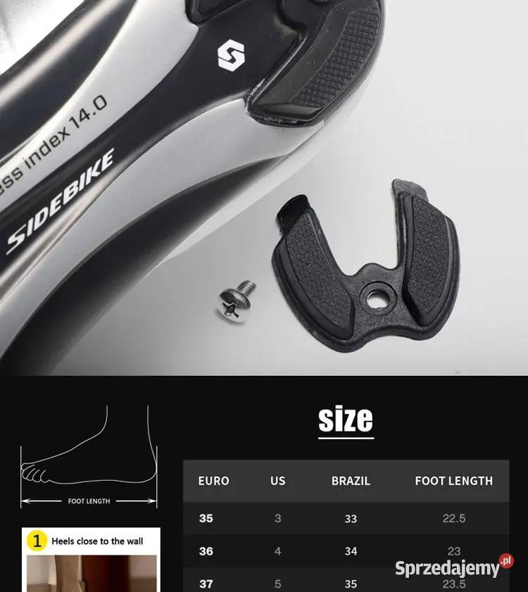 Sidebike Carbon buty rowerowe kolarstwo Radom