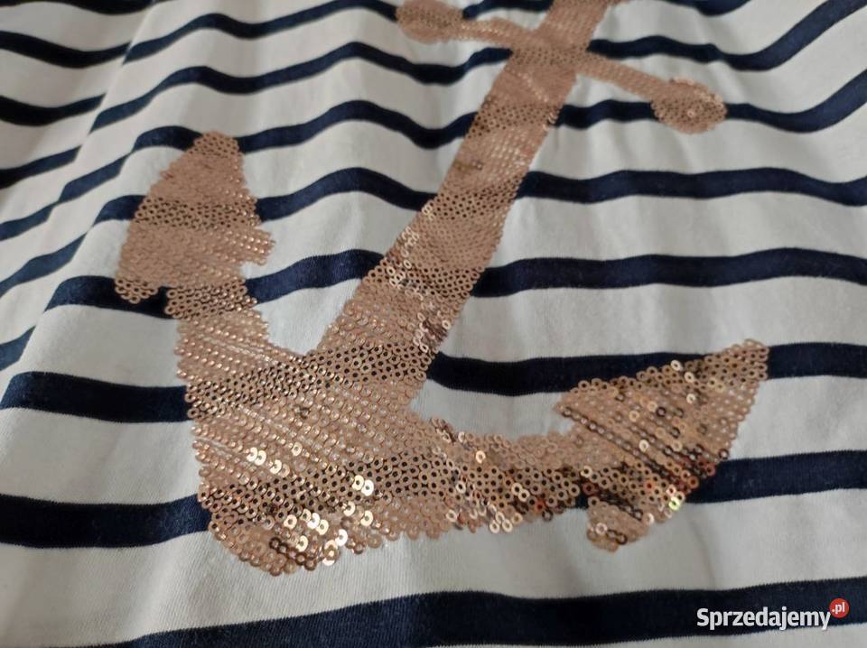 koszulka tshirt bluzka marynarska jachtowa Topy i koszulki