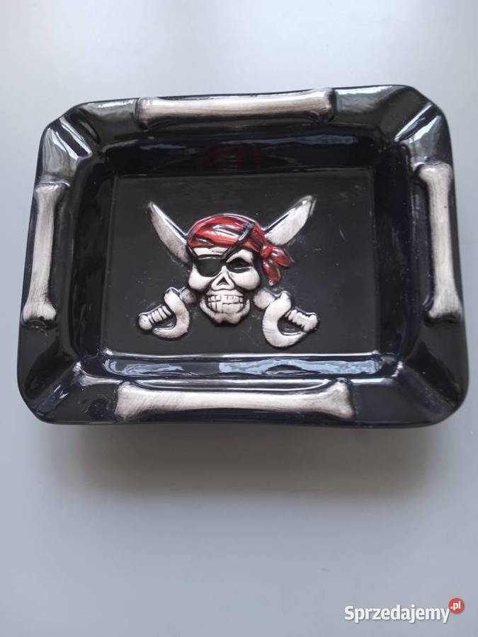 Popielniczka z motywem pirata