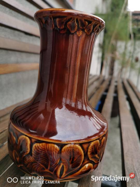 Wazon Pruszków brazowy