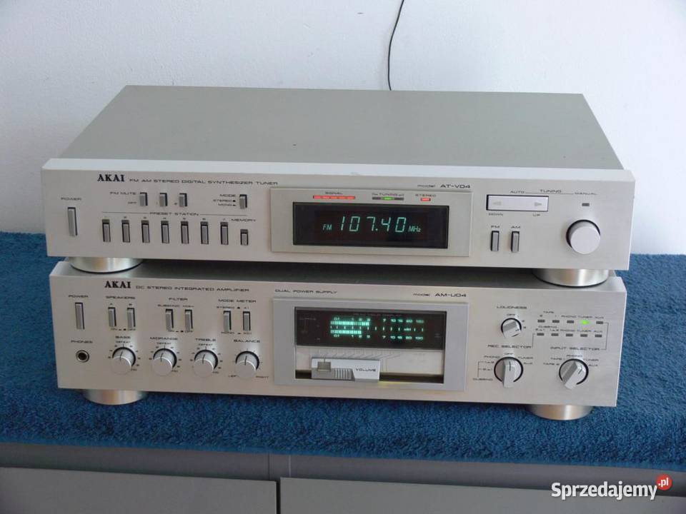 Wzmacniacz i tuner Akai Vintage WYSYŁKA