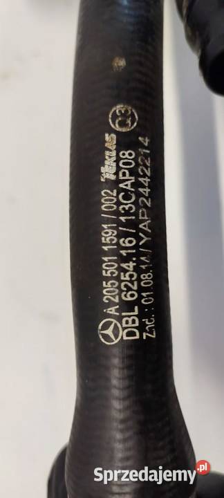 MERCEDES W205 RURA PRZEWODY WODY A2055011591 osobowe