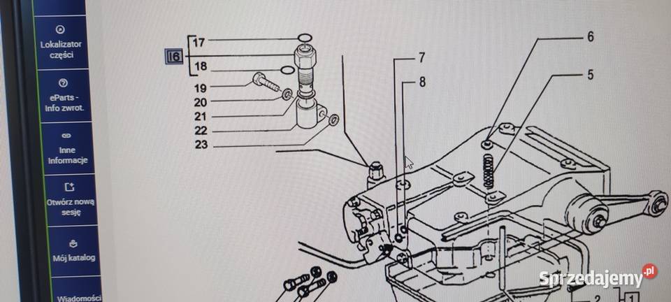 Zawór przelewowy Newholland 5011763 Białystok sprzedam