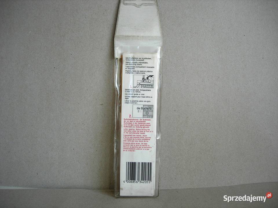 Szablon pisma technicznego Rotring 25 mm nowy