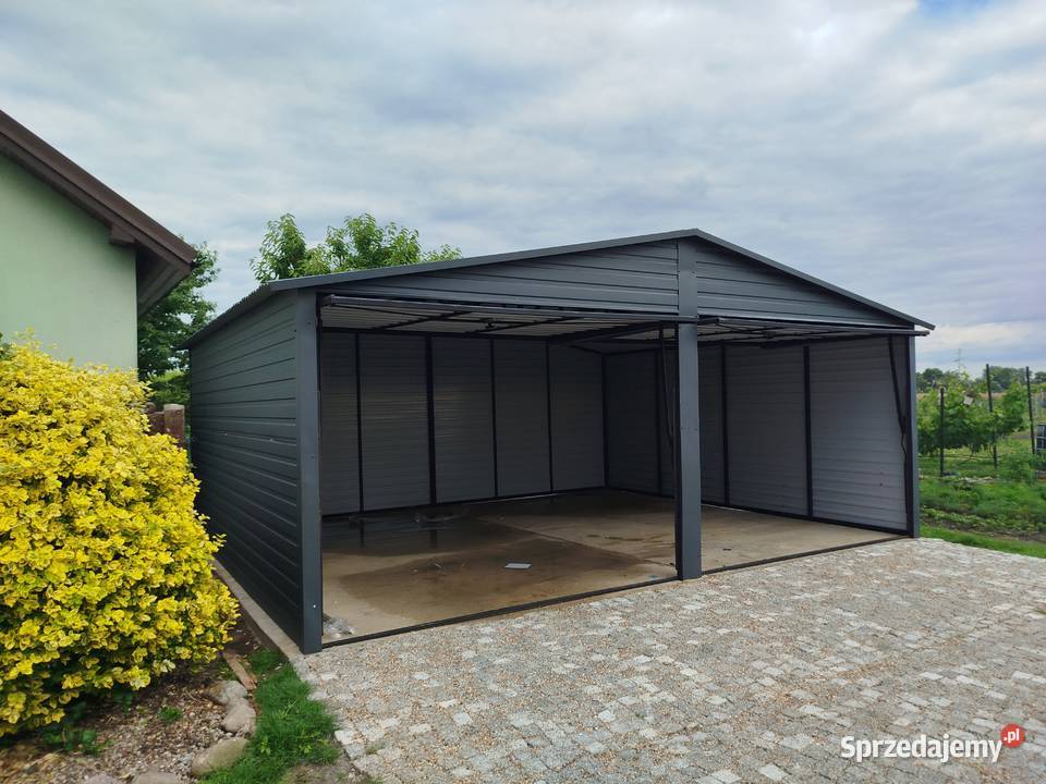 Drewnopodobny Blaszak Blaszany Garaż  Garaże Brodnica