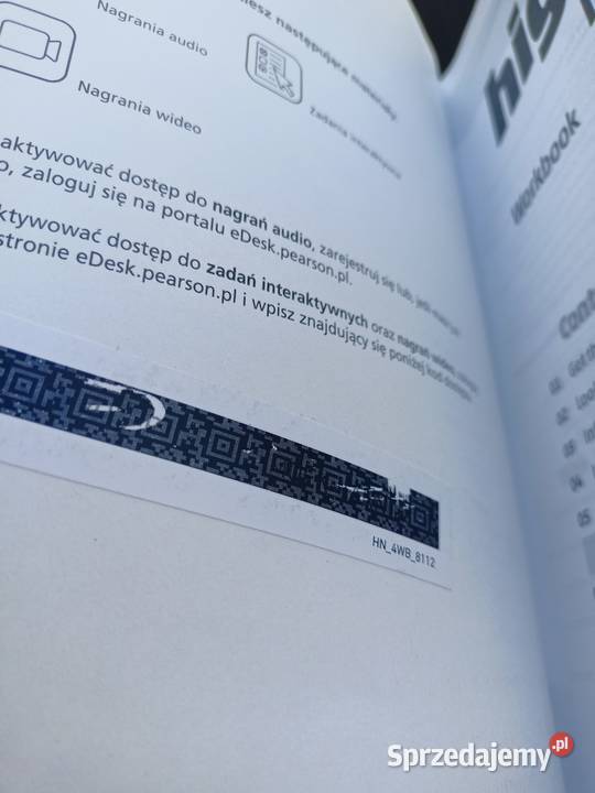 High note 4 workbook ćwiczenia pearson Podręczniki Podręczniki Warszawa