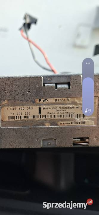 Oryginalne Radio BMW Bavaria C Reverse E30 E34 mazowieckie Sochaczew
