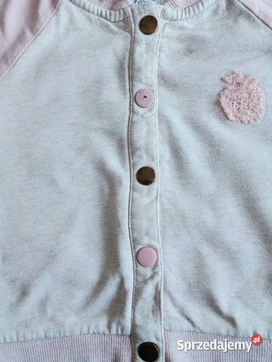 Bluza dziewczęca sportowa dresowa rozpinana Bluzy Płock