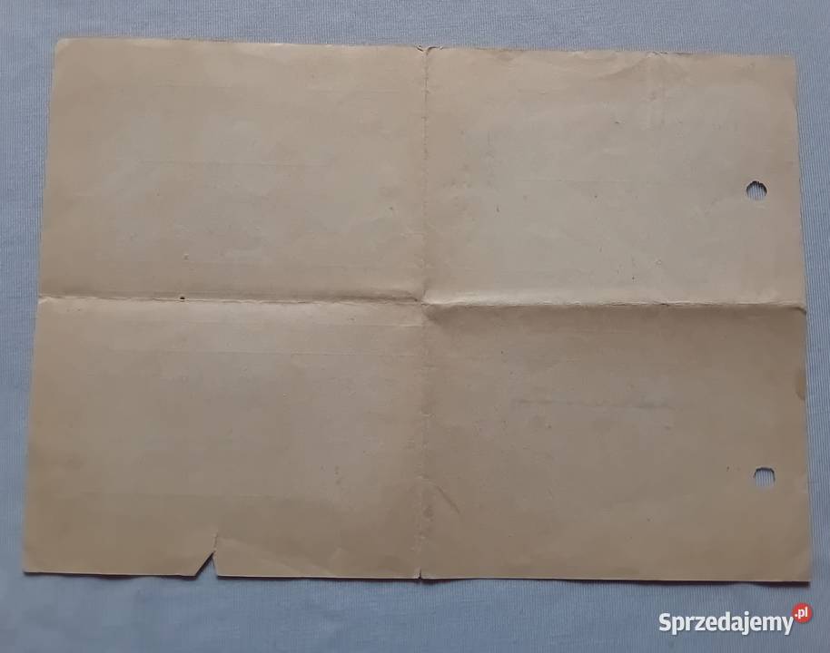 Dokument ZMS Szczecin 1970 r Prośba o zwolnienie sprzedam