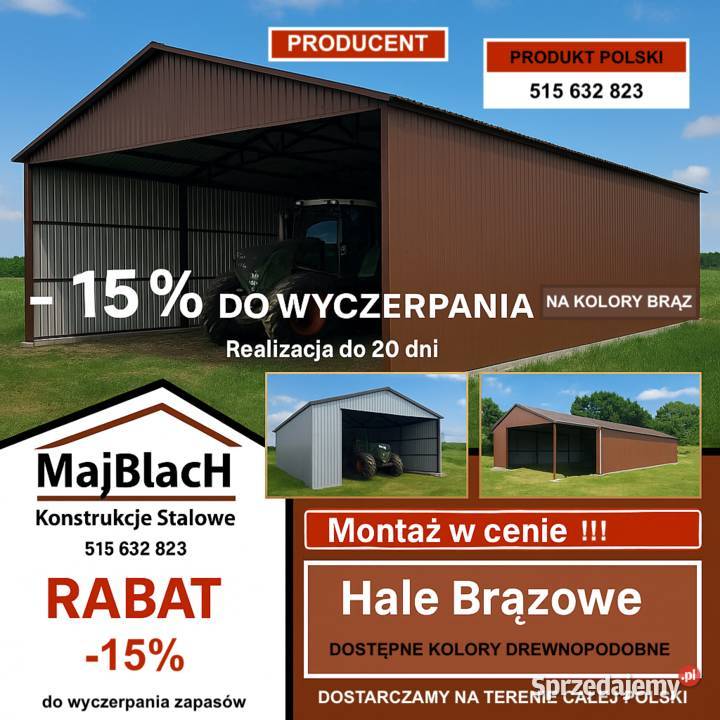 Zadaszenie CARPORT Wiata Samochodowa ALTANA na Sprzedaż wielkopolskie Poznań
