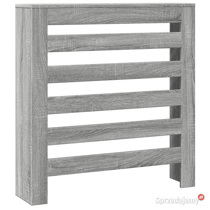 Osłona na grzejnik szary dąb sonoma 78x20x82 sprzedam