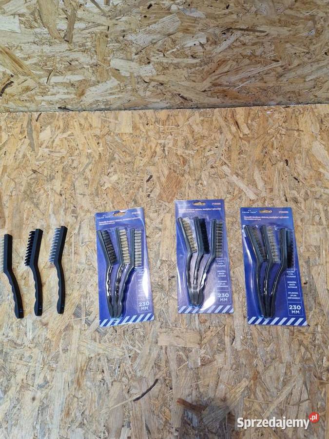 Szczotki druciane stal mosiądz nylon 3 Głogowa